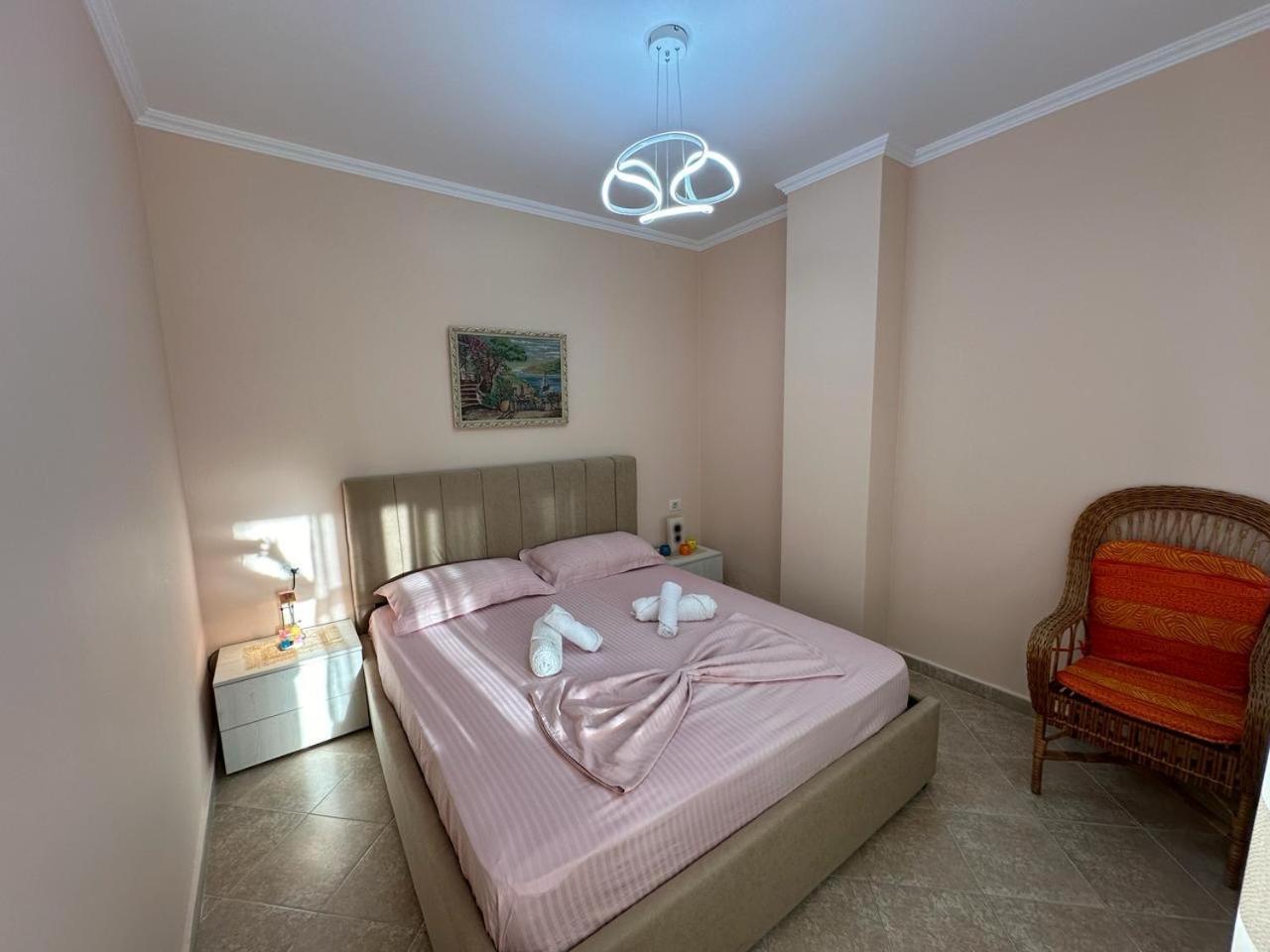 Sunset Sea View - Beachfront Balcony - Ac - Wifi Δυρράχιο Εξωτερικό φωτογραφία