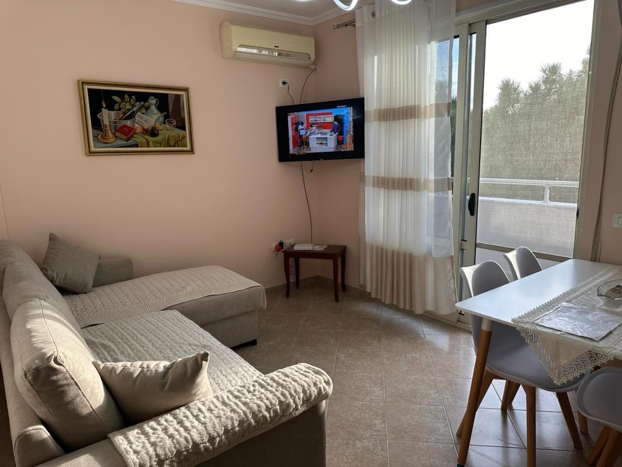 Sunset Sea View - Beachfront Balcony - Ac - Wifi Δυρράχιο Εξωτερικό φωτογραφία