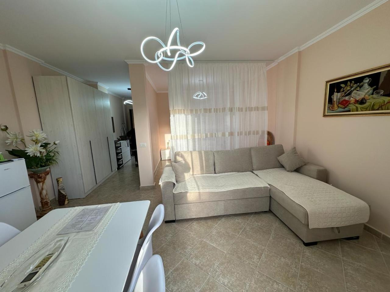 Sunset Sea View - Beachfront Balcony - Ac - Wifi Δυρράχιο Εξωτερικό φωτογραφία